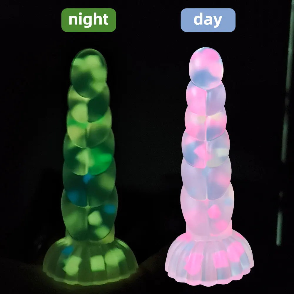 SWEET SWIRL Glow-in-the- Dark Dildo