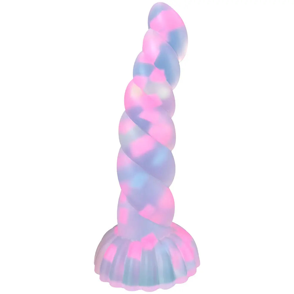 SWEET SWIRL Glow-in-the- Dark Dildo