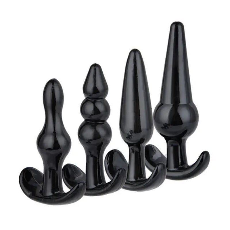 4/5/7/8Pcs/Set Silicone Butt Plug Dildo Masturbation Anal Plug Vaginal Plug Sex Toys Combination Anal Bead Dilator Toys for Gay