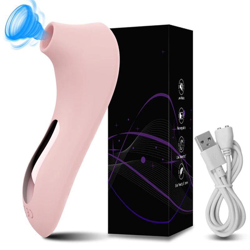 Powerful Sucker Clitoris Sucking Vibrator Female Clit Nipple Oral Vacuum Stimulator Massager Sex Toys Adults Goods for Women