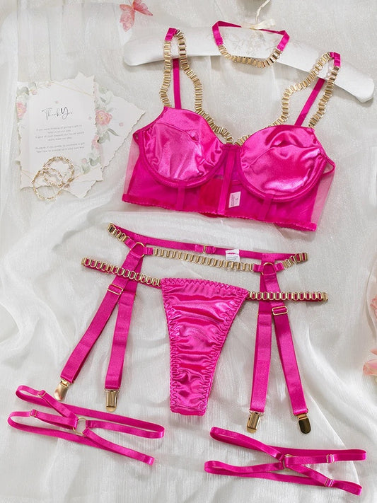 Seduction&Straps- Lingerie Set