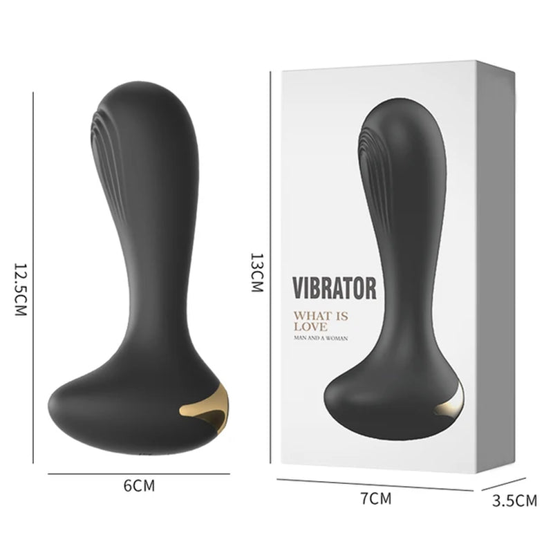 BLACK VELVET- Male Prostate Massage and Anal Vibrator